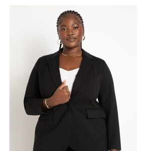 Excellent Condition Eloquoii  sz 14 Blk suit